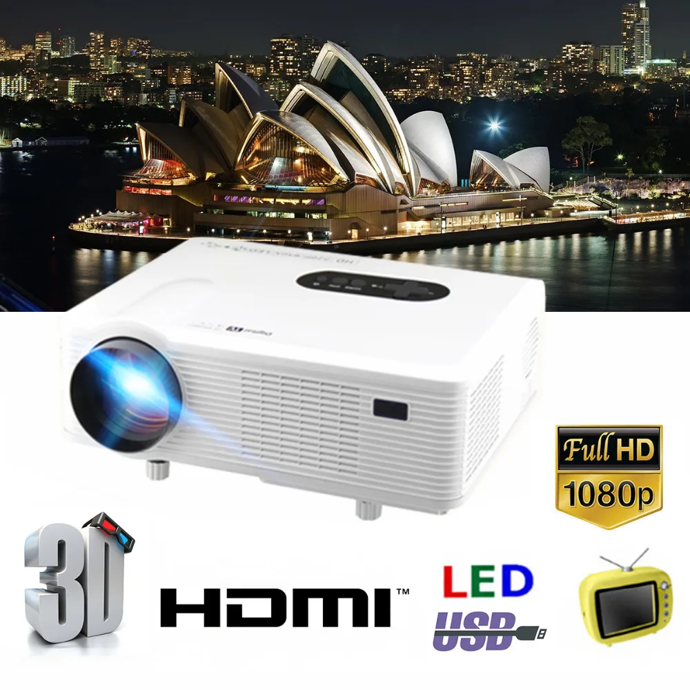 CL720D обновлен CL720 проектор 3000 люмен HD домашний театр 720 P поддержка 1080