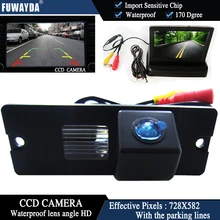 FUWAYDA цветной CCD чип Автомобильная камера заднего вида для Mitsubishi Pajero V3 V6 V8 Zinger+ 4,3 дюймов складной ЖК TFT монитор водонепроницаемый