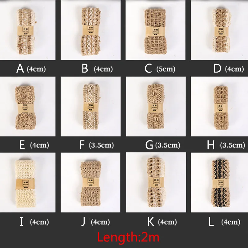 2 м/рулон, вечерние ленты для украшения свадебного фестиваля, натуральные, сделай сам, пеньковая лента, подарочная упаковка, джутовая Мешковина, праздничные принадлежности