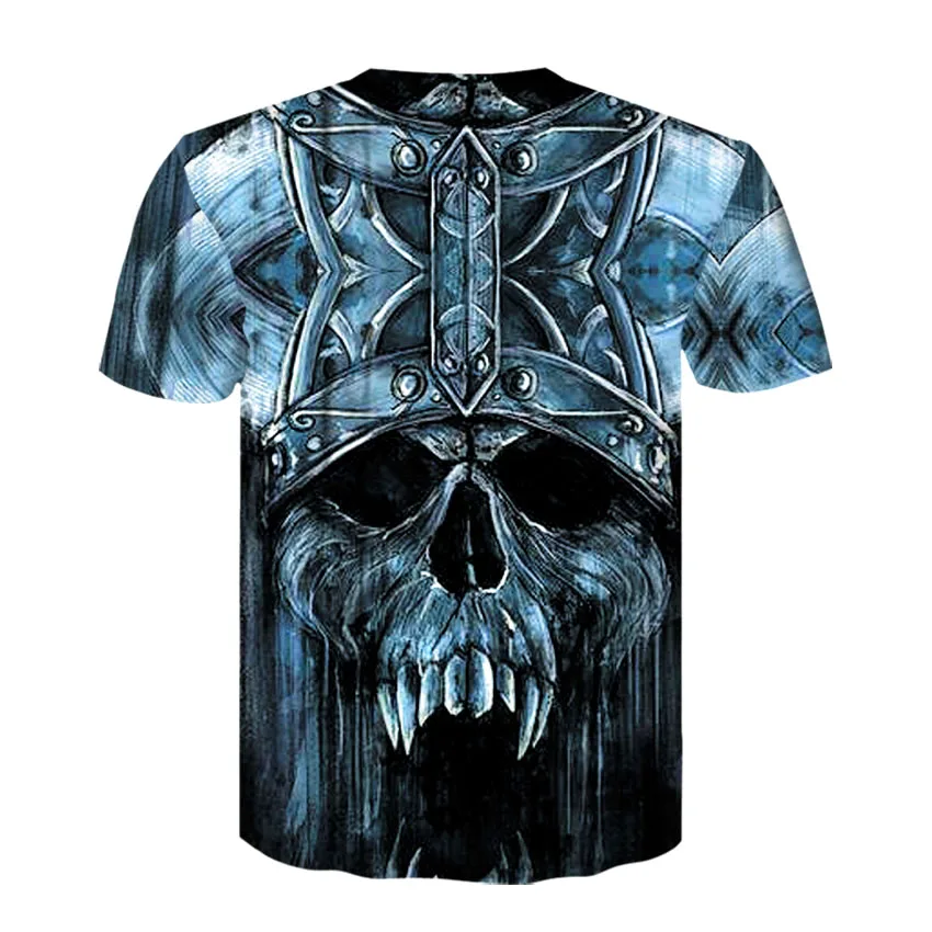 DEWIN Du Thunder Skull Футболка мужская женская хип-хоп летняя футболка Camisa Masculina женская футболка унисекс футболка harajuku