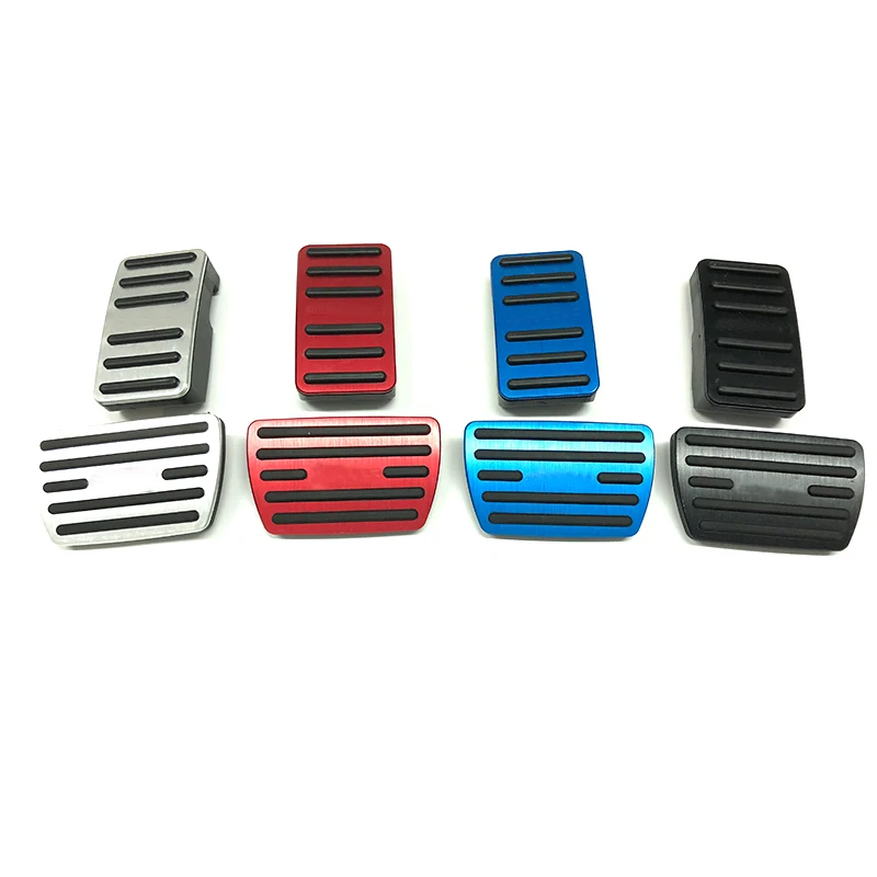 Aluminum alloy Accelerator Gas Pedal Brake Pedal Non Slip Pedal Pads