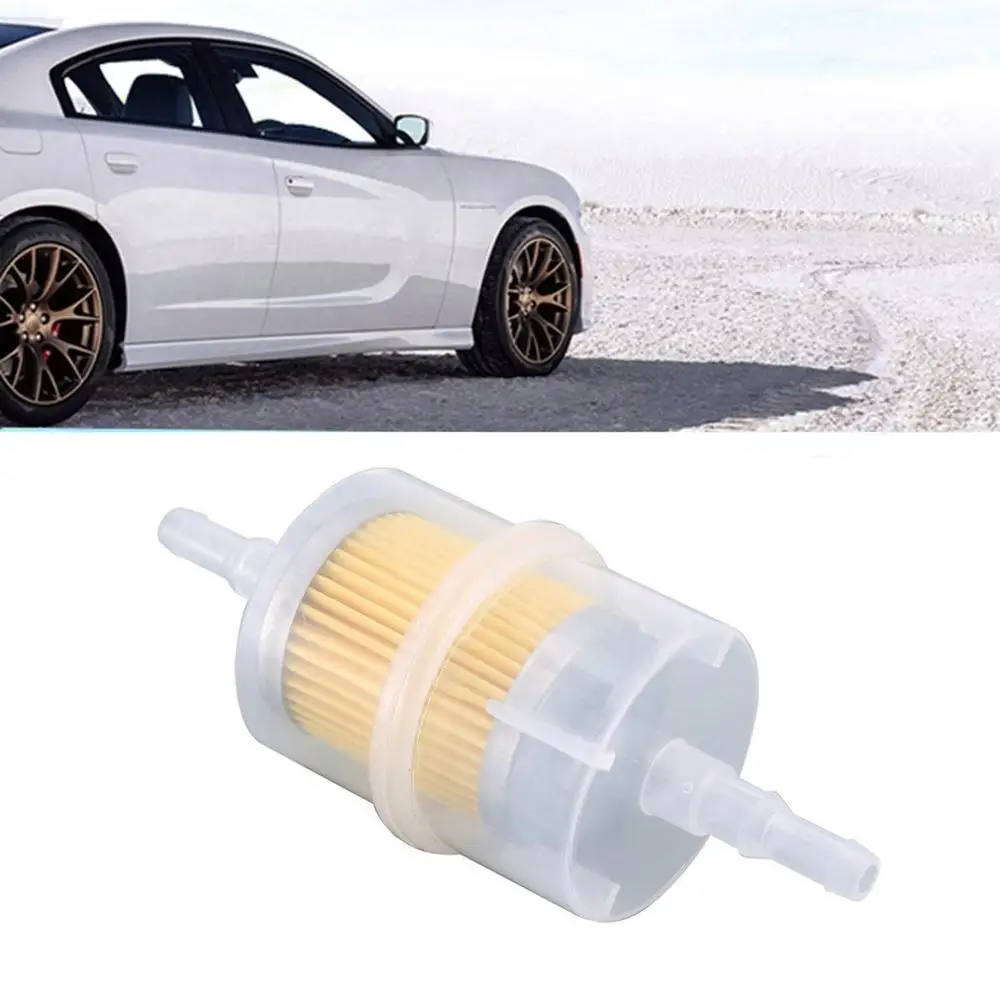 

"932 Inline Fuel Petrol Filter Large Universal Oil Filter Fit For 6mm 8mm Pipes "