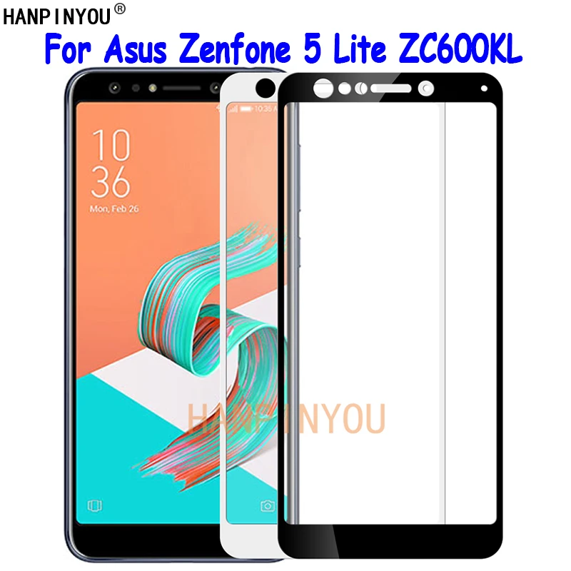 Для Asus Zenfone 5 Lite ZC600KL 6 0 дюйма полное покрытие закаленное стекло Защита для экрана