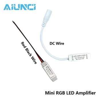 

RGB LED Strip Amplifer DC12V 3*4A Mini LED Amplifier for RGB LED Strip Power Repeater Console Controller.