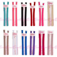 1,5 см широкий Модный конфетный плечевой бюстгальтер на бретельках нижнее белье плечи высокие эластичные ремни женская одежда имитирует аксессуары 30 пар