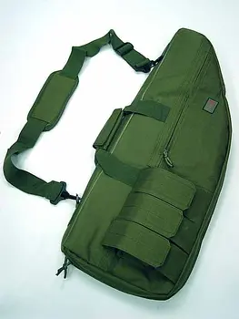 

29" Tactical AEG Rifle Sniper Case Gun Bag Mag Pouch Olive drab Coyote brown BK