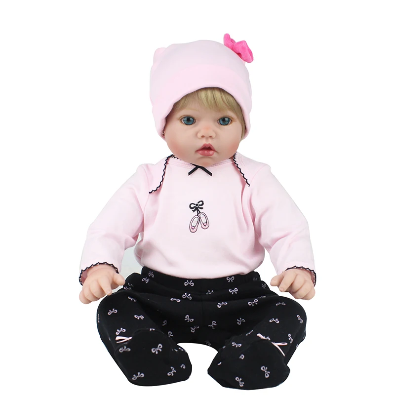 NPKDOLL игрушки 55 см силиконовые куклы Reborn Baby куклы Reborn Реалистичные модные куклы для принцессы Детский подарок на день рождения Bebes Reborn