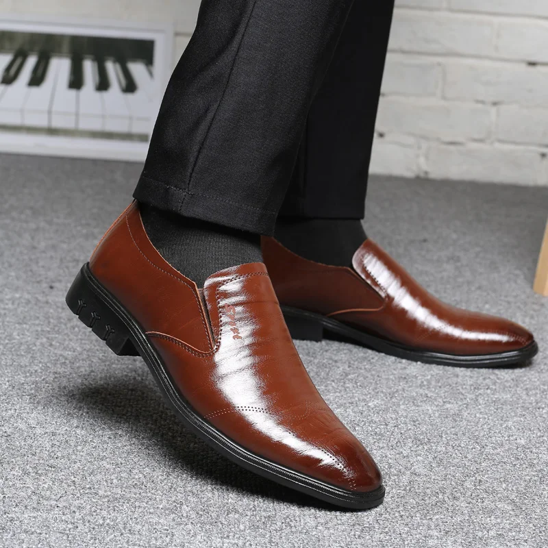 Итальянский бренд формальные кожа мужчины обувь элегантный деловой мужской обуви eurpean торжественное платье джентльмен Туфли-оксфорды на