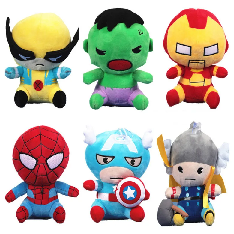 marvel stuffed characters