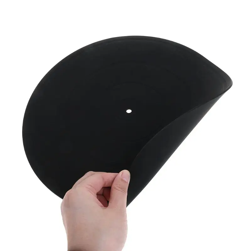 Turntable Platter Mat 12" Audiophile Pad Anti-static LP Vinyl Record Players Anti-vibration