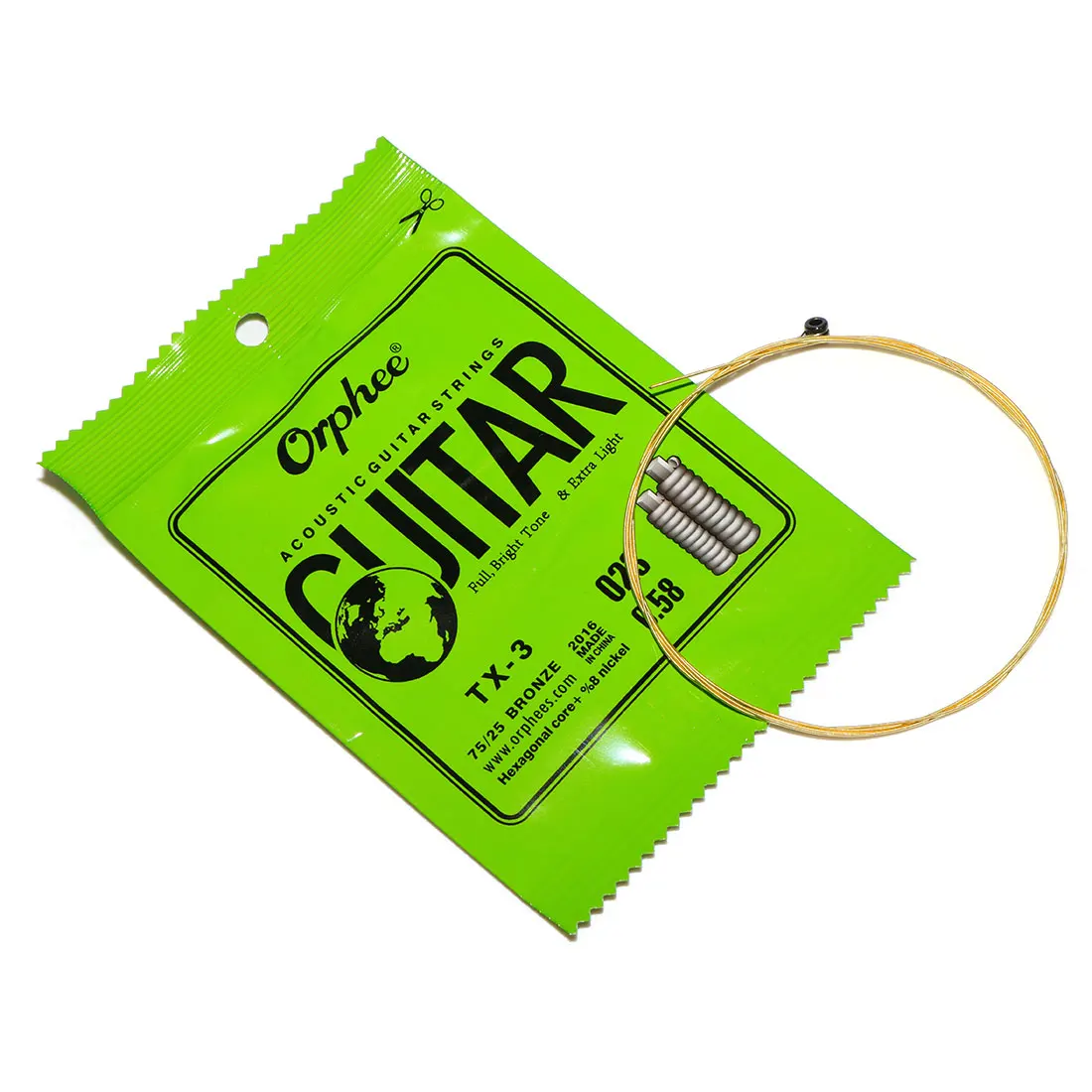 

Orphee 1PCS Acoustic Guitar String 3rd G-String Single String Package Musical Instruments Accessories Guitar Accessories