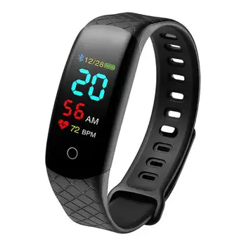 

CB608 Smart Color Screen Bracelet Sports Step Blood Pressure Heart Rate Information Push IP68 Waterproof Smart watch