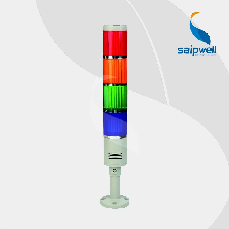 

IP33 8W 4 Color Built-in Buzzer Type LED Signal Tower Lamp / Steady Light Multi-Level Warning Light (LTA505-4TJ)