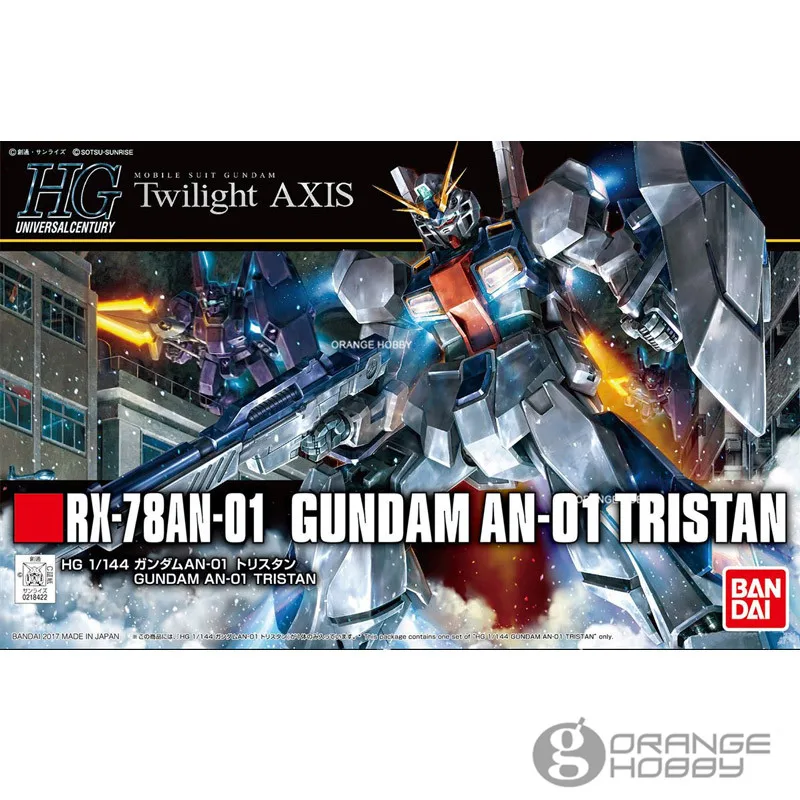 

OHS Bandai HGUC 205 1/144 RX-78AN-01 Gundam AN-01 Tristan Mobile Suit Assembly Model Kits