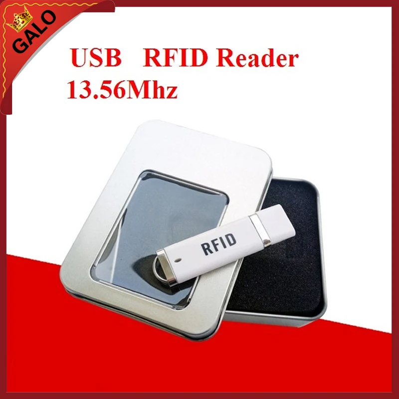 Мини Портативный USB 13,56 МГц датчик приближения Смарт IC Crad RFID считыватель USB для iPad Android Windows