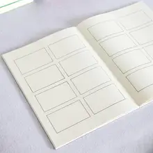 Манга анимация стройборд срезанный лист блокнот манга книга для рисования А4 Размер 128 страниц