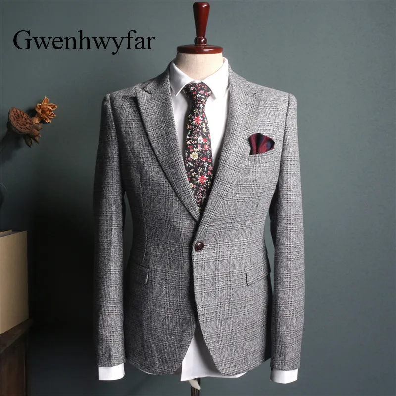 Aliexpress.com : Buy Gwenhwyfar 2018 Vintage Plaid Suits ...