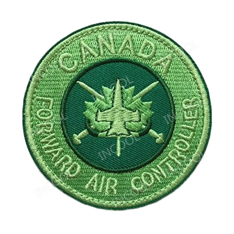 3D Embroidery Patch Canada Military Morale Patch Tactical Emblem Badges