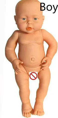 41/51 см для малышей и детей постарше-новорожденная кукла полный мягкого силикона детская игрушка для новорожденных для мальчиков и девочек подарок на день рождения - Цвет: Черный