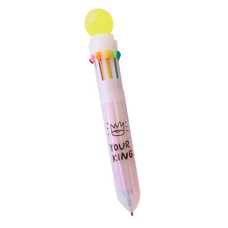 0,5 мм 10 цветов милые Волшебные Фея шариковая ручка цветной песок офисные школьные принадлежности Ручки карандаши письменные принадлежности