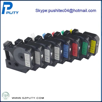 

Hot Sale 5pcs/lot 12mm Mixed Color Dymo 45013 45010 45018 45017 45019 Ribbon label Maker Dymo D1 Tape