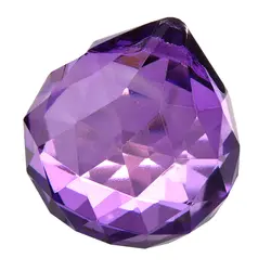 30 мм Фиолетовый Кристальный шар призмы