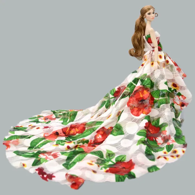 Roupa Vestido Fashion para Boneca Barbie * Alice Wonderland