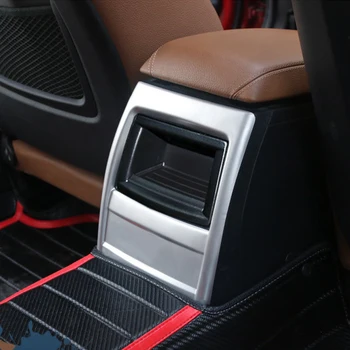 

Stainless Steel Car Rear armrest Air Condition Vent Outlet Cover Trim for BMW 1 Series 2012 2013 2014 2015 2016 2017