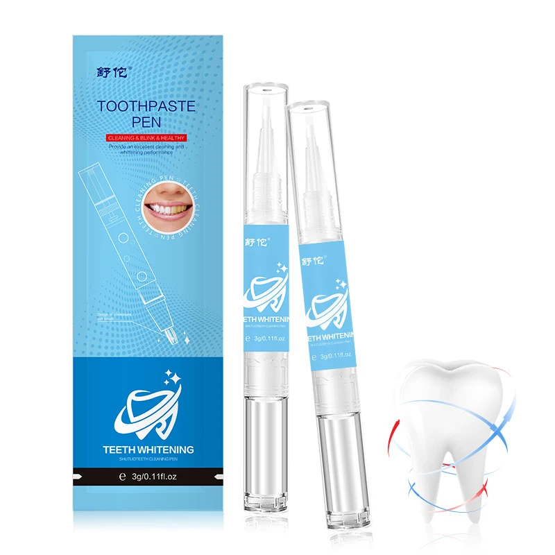 1Pc Portable Gel Tooth Cleaning Bleaching Brush Pen Dental Whitening