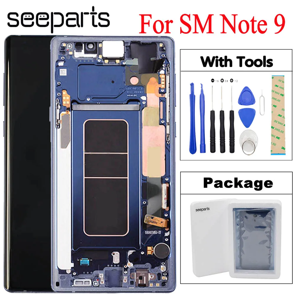 Diuji untuk SAMSUNG GALAXY Note 9 LCD 