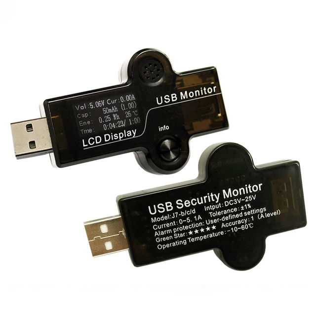 USB Тестер Цифровой Амперметр Напряжение измеритель тока DC вольтметр amperimetro