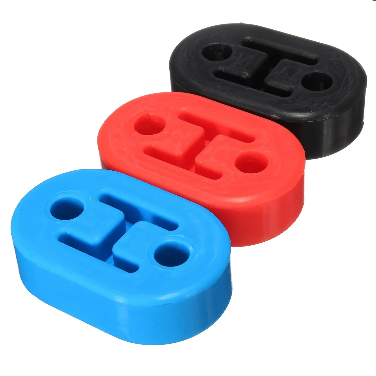 Diameter 11mm 2 Holes Universal font b Car b font Rubber font b Exhaust b font