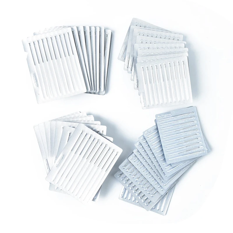 100 Disposable Sterile Acupuncture Needle Sterile Acupunture Asepsis For Ears Skin Detox Acupuncture Needles
