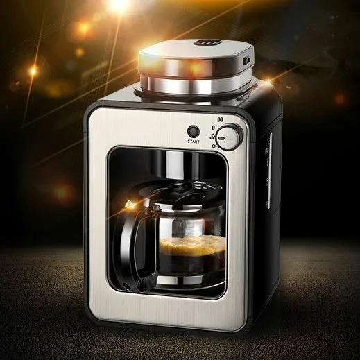 Fully automatic ground bean coffee machine the purpose of grinding commercial soybean flour pot