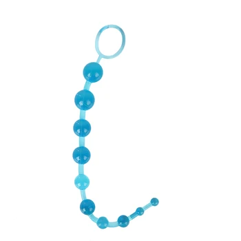 Silicone G-spot Anal Ball Butt Plug Large Size Anal Beads Silicone Anal Sex Toys Adult Male Prostate Massager Women Masturbation 4