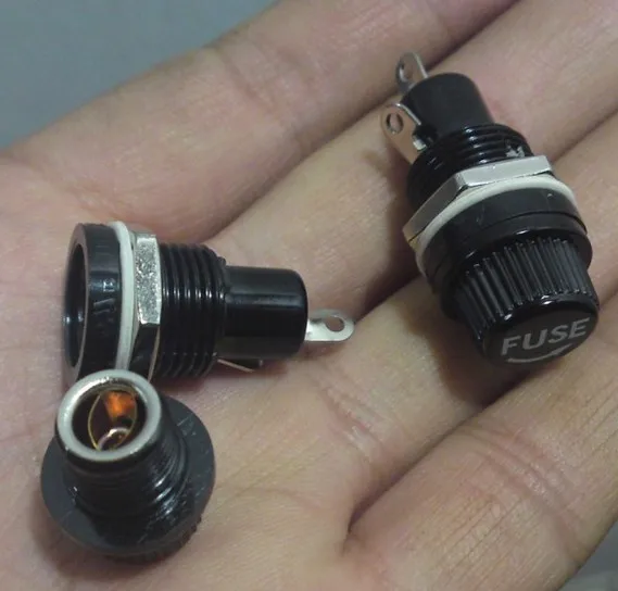 Держатель плавкого предохранителя 4 шт./лот Hi Fi аудио для 5 мм * 20 250 В DIY Бесплатная