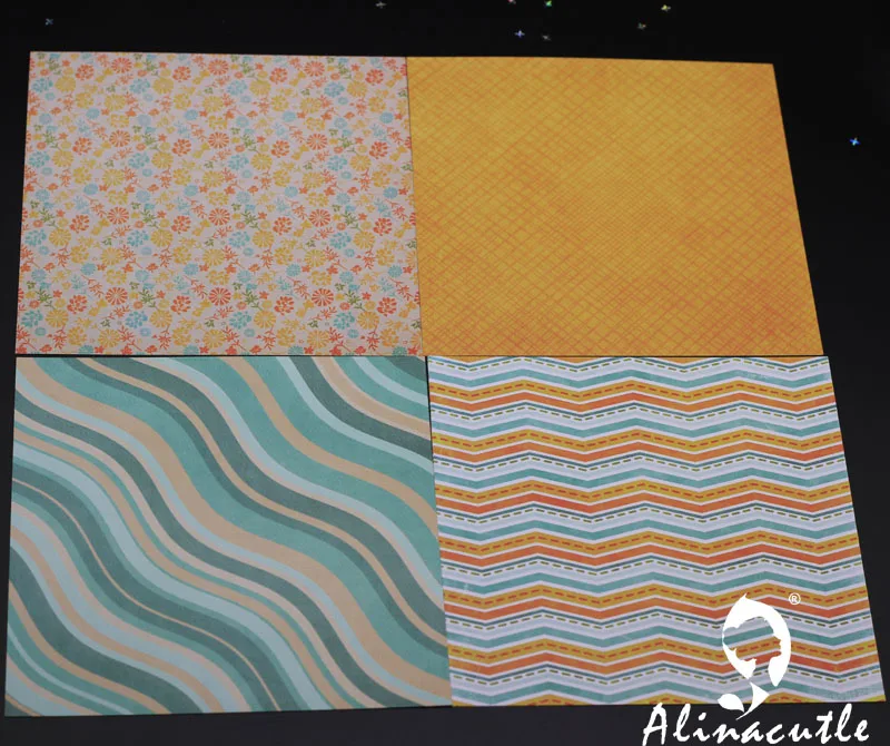 AlinaCraft 24 листа бумаги с рисунком 6 &quotx 6&quot бумажный пакет для скрапбукинга allair