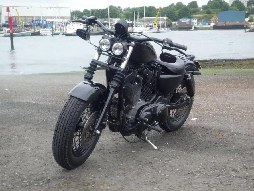 Универсальный хром Доминатор двойная фара мотоцикл двойной налобный фонарь для Honda Yamaha Suzuki Kawasaki Streetfighter Кафе Racer