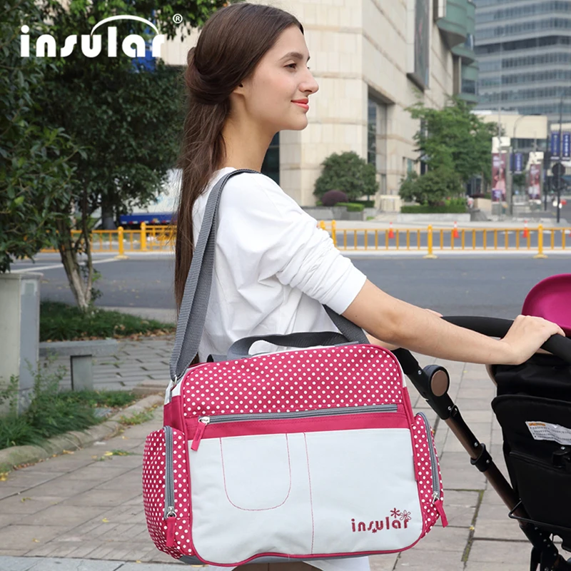 

Multifunction Large Capacity Diaper Bag for Mother Waterproof Shoulder Nappy Bags Labor Bag for New Mummy Crossbody Bags
