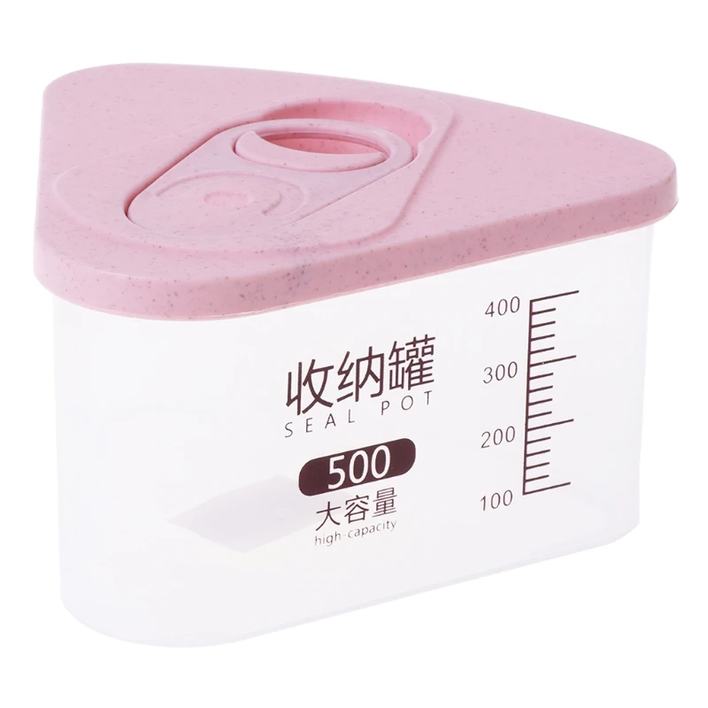 

Plastic Grain Storage Box Kitchen Accessories Food Keeper Container With Cover Storage Boxes Bins
