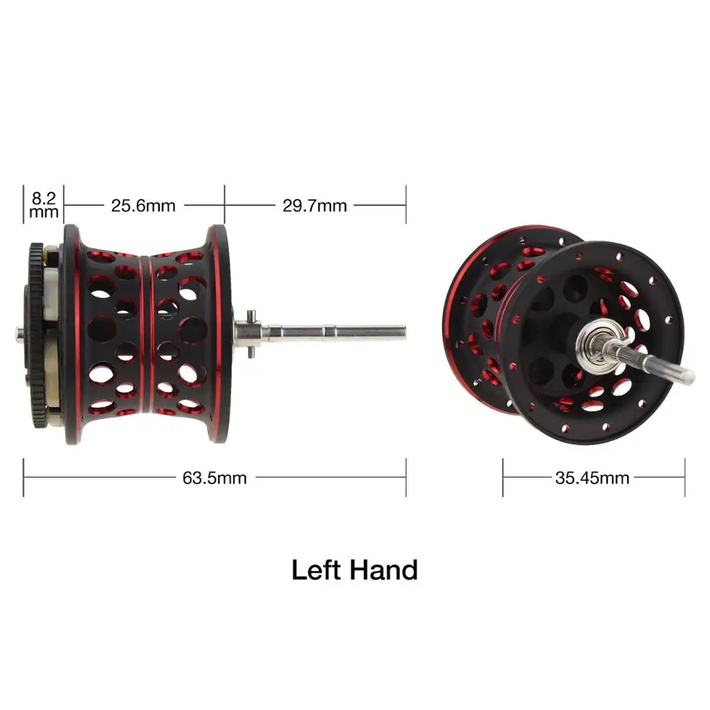 Piscifun Phantom X baitcasing катушка с запасным мелководье катушка 3 Передаточное отношение углеродное волокно ручка Низкопрофильная гладкая Рыболовная катушка