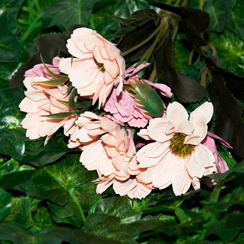 Прекрасный 6 веток 10 головы цветочный искусственный цветок букет шелковых цветок Весенняя Маргаритка цветы искусственные для украшения дома