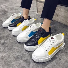 Кроссовки для мужчин, Вулканизированная обувь, простая повседневная обувь с круглым носком, мужская белая повседневная обувь, Мужская модная обувь Walkerpeak K5-36