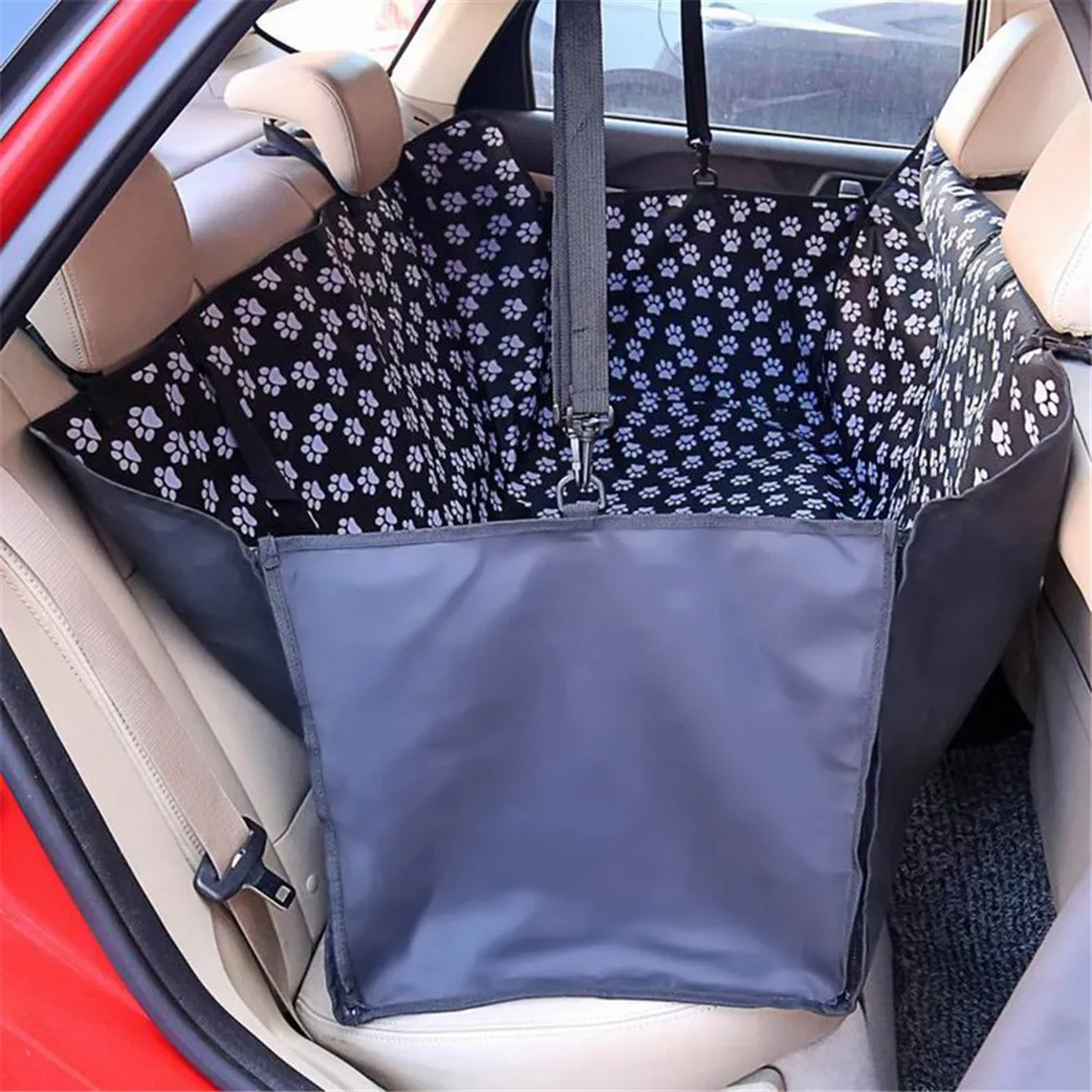 Pet carriers Dog Cat Car Rear Back Seat Carrier Cover Portable Pet Dog Mat Blanket Cover Mat Hammock Cushion Protector Carrier