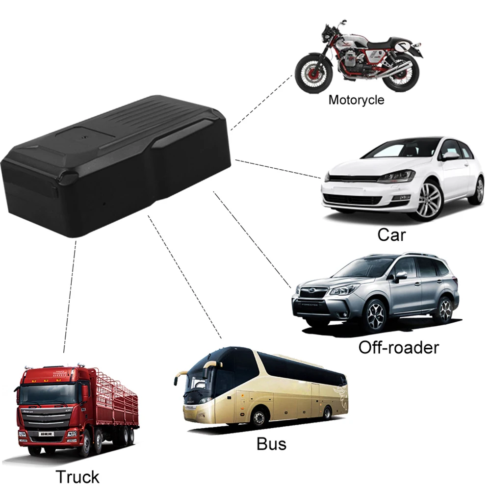  Wasserdichte Auto GPS Verfolger-träger-verfolger GPS Locator Magnet Standby 30 Tage Echtzeit LBS Po