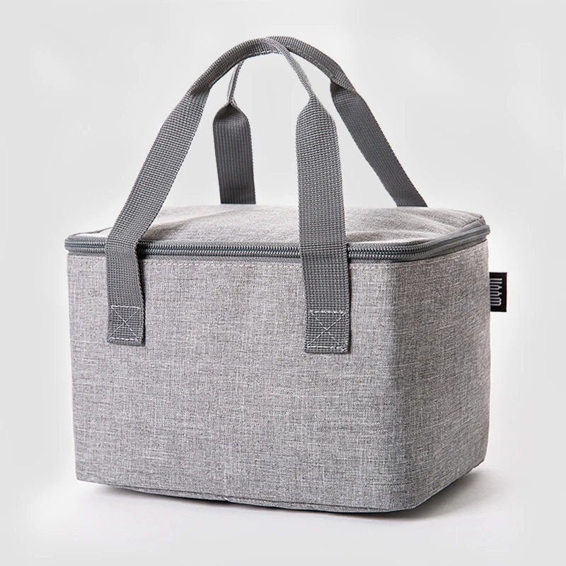 

Oxford Thick aluminum foil Insulated Lunch Bag Women Cooler Lunch Box Bags Thermal Food Picnic Small Bags Storage Container