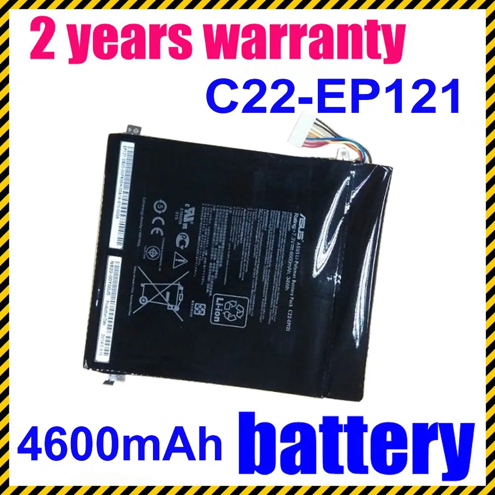 JIGU C22-EP121 Laptop Battery For ASUS Eee Pad B121 Tablet PC Series Slate EP121 B121-1A008F B121-1A001F B121-1A016F JIGU C22-EP121 Laptop Battery For ASUS Eee Pad B121 Tablet PC Series Slate EP121 B121-1A008F B121-1A001F B121-1A016F