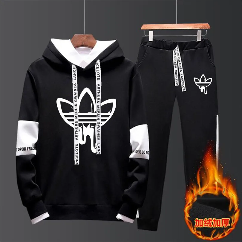 Men Casual Sets Spring Tracksuit Male Sweatshirt Long Sleeve Pants Letter Casual Sportswear Suits Men Set Patchwork Outwear Men Casual Sets Spring Tracksuit Male Sweatshirt Long Sleeve Pants Letter Casual Sportswear Suits Men Set Patchwork Outwear