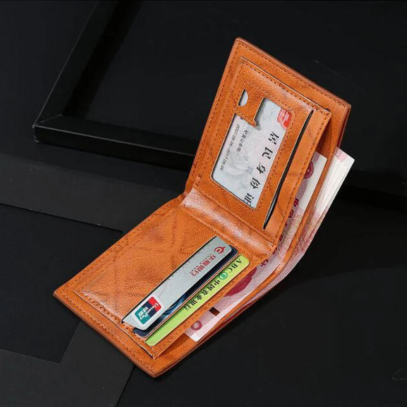 

Men's short wallet card bag holder bag Europe and the United States fashion dollar minimum latest quality assurance