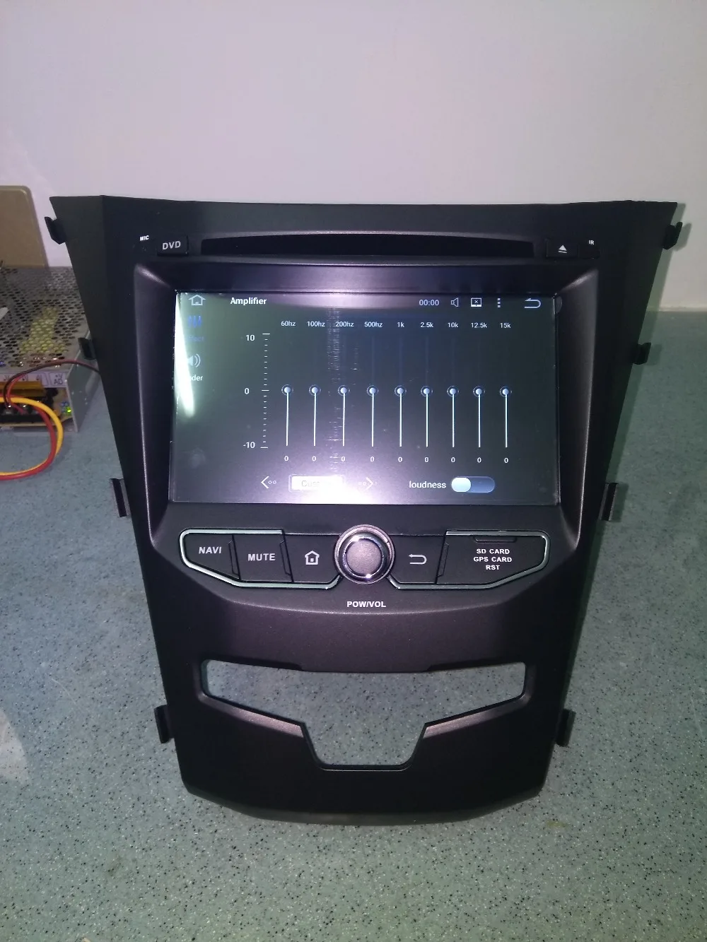 Best Octa Core 7 inch Android 9.0 Car Radio DVD player GPS for for SsangYong  Korando 2014 NAVIGATION gps 4G ram 64g rom stereo auto 7